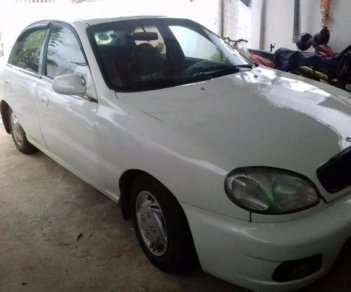 Daewoo Lanos 2000 - Cần bán xe Daewoo Lanos năm sản xuất 2000, màu trắng, xe nhập