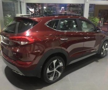 Hyundai Tucson 1.6 AT Turbo 2018 - Bán xe Hyundai Tucson 1.6 AT Turbo đời 2018, màu đỏ, 882 triệu