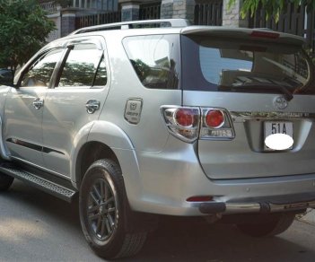 Toyota Fortuner V 2014 - Bán xe Toyota Fortuner V màu ghi 2014 tự động