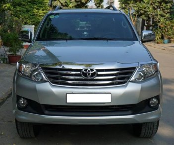 Toyota Fortuner V 2014 - Bán xe Toyota Fortuner V màu ghi 2014 tự động