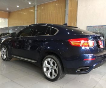 BMW X6 3.0AT 2008 - Cần bán xe BMW X6 3.0AT sản xuất năm 2008, màu xanh lam, nhập khẩu nguyên chiếc số tự động