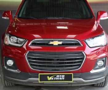 Chevrolet Captiva Revv 2.4 2016 - Bán ô tô Chevrolet Captiva Revv 2.4 đời 2016, màu đỏ giá thương lượng, giá 718 triệu