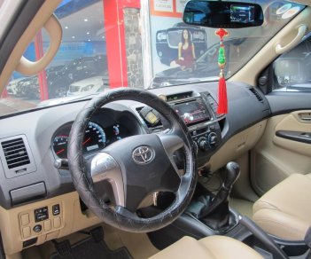 Toyota Fortuner G 2015 - Cần bán xe Toyota Fortuner G sản xuất năm 2015, màu bạc số sàn, giá tốt