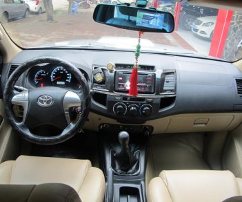 Toyota Fortuner G 2015 - Cần bán xe Toyota Fortuner G sản xuất năm 2015, màu bạc số sàn, giá tốt