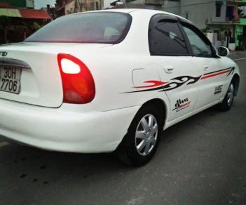 Daewoo Lanos Sx 2001 - Bán ô tô Daewoo Lanos Sx sản xuất 2001, màu trắng, 65tr