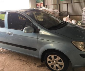 Hyundai Getz 1.1 MT 2009 - Bán ô tô Hyundai Getz 1.1 MT sản xuất 2009, màu xanh lam, nhập, gia đình sử dụng