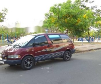 Toyota Previa    1993 - Cần bán xe Toyota Previa năm 1993, màu đỏ số tự động, 145 triệu