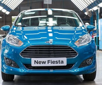 Ford Fiesta Ecoboost 1.0 2018 - Ford Fiesta 1.0 Ecboost mới 100%, xe giao ngay, hỗ trợ giao xe ngay, vay vốn 80% giá xe