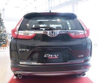 Honda CR V 2018 - Cần bán gấp Honda CR V 2018, màu đen, nhập khẩu nguyên chiếc