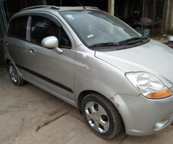 Chevrolet Spark LT 0.8 MT 2009 - Cần bán gấp Chevrolet Spark LT 0.8 MT 2009, màu bạc giá cạnh tranh