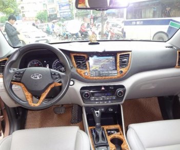 Hyundai Tucson 2.0 ATH 2016 - Bán xe Hyundai Tucson 2.0 sản xuất 2016, màu nâu, nhập khẩu Hàn Quốc