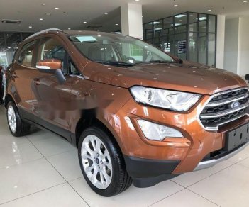 Ford EcoSport 1.5L AT Titanium  2018 - Bán Ford EcoSport 1.5L AT Titanium đời 2018, màu cam, 648 triệu