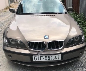 BMW 3 Series 325i 2004 - Bán ô tô BMW 3 Series 325i năm 2004, màu nâu chính chủ, 270 triệu