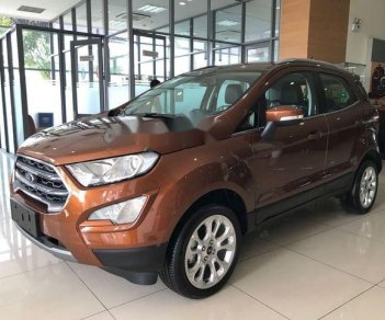 Ford EcoSport 1.5L AT Titanium  2018 - Bán Ford EcoSport 1.5L AT Titanium đời 2018, màu cam, 648 triệu