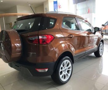 Ford EcoSport 1.5L AT Titanium  2018 - Bán Ford EcoSport 1.5L AT Titanium đời 2018, màu cam, 648 triệu