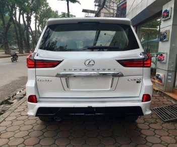 Lexus LX  570S SuperSport 2018 - Bán xe Lexus LX570S Super Sport đời 2018, màu trắng mới 100%. LH: 0905098888 - 0982.842838