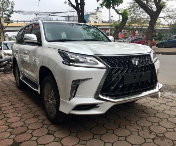 Lexus LX  570S SuperSport 2018 - Bán xe Lexus LX570S Super Sport đời 2018, màu trắng mới 100%. LH: 0905098888 - 0982.842838