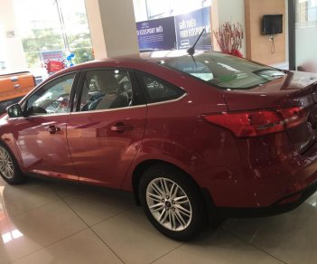 Ford Focus Titanium 2018 - City Ford: Bán Focus Titanium năm SX 2018, màu đỏ, trả trước 150 triệu