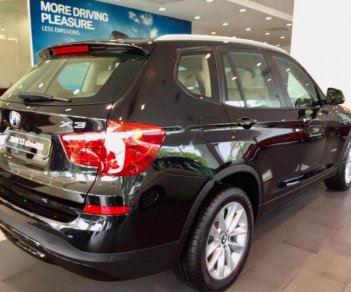 BMW X3 xDrive20i 2017 - Cần bán BMW X3 xDrive20i đời 2017, màu đen, nhập khẩu nguyên chiếc