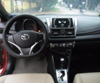 Toyota Yaris E 2015 - Cần bán xe Toyota Yaris E đời 2015, màu đỏ, nhập khẩu Thái như mới, giá tốt