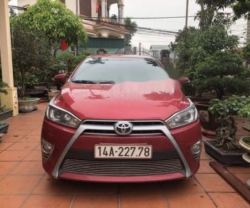 Toyota Yaris  G   2016 - Chính chủ bán lại xe Toyota Yaris G sản xuất 2016, màu đỏ, nhập khẩu