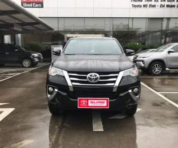 Toyota Fortuner 2.7V (4x2) 2017 - Bán Toyota Fortuner 2.7V 4x2 - Màu đen, máy xăng 1 cầu, đã qua sử dụng chính hãng, hotline: 0898.16.8118