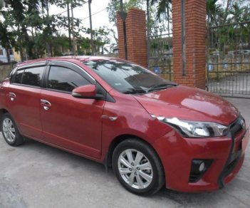 Toyota Yaris E 2015 - Cần bán xe Toyota Yaris E đời 2015, màu đỏ, nhập khẩu Thái như mới, giá tốt