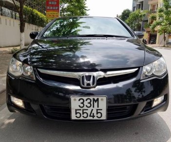 Honda Civic 1.8 MT 2008 - Bán Honda Civic 1.8 MT 2008, màu đen chính chủ, giá tốt