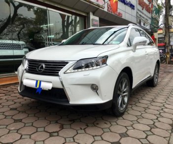 Lexus RX 350 2015 - Bán ô tô Lexus RX 350 sản xuất năm 2015, màu trắng nội thất kem 