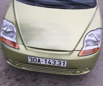 Chevrolet Spark MT 2009 - Cần bán xe Chevrolet Spark Mt sản xuất năm 2009, màu vàng chính chủ, giá 115tr