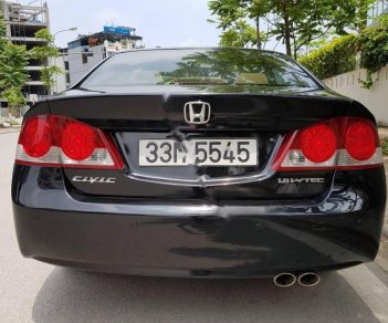 Honda Civic 1.8 MT 2008 - Bán Honda Civic 1.8 MT 2008, màu đen chính chủ, giá tốt