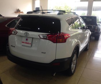 Toyota RAV4 XLE 2013 - Bán xe Toyota RAV4 XLE sản xuất 2013, màu trắng, nhập khẩu