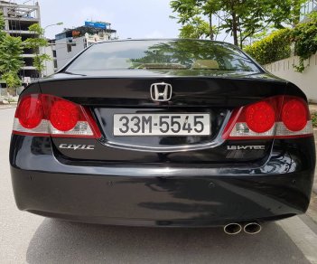 Honda Civic 1.8  MT 2008 - Bán Honda Civic 1.8  MT năm sản xuất 2008, màu đen chính chủ, 335 triệu