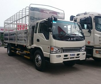 Xe tải 1000kg 2018 - Bán xe tải JAC 8,4 tấn thùng dài 7.3m- hổ trợ trả  góp 80%