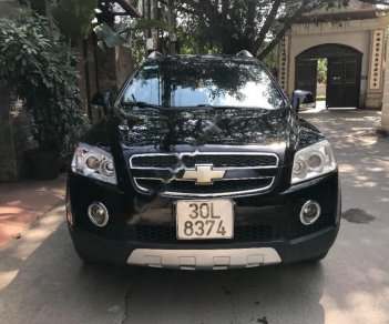 Chevrolet Captiva LT 2009 - Bán ô tô Chevrolet Captiva LT 2009, màu đen xe gia đình