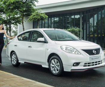 Nissan Sunny XV PremiumS 2018 - Cần bán Nissan Sunny XV PremiumS 2018, màu trắng, chưa sử dụng xe rất đẹp