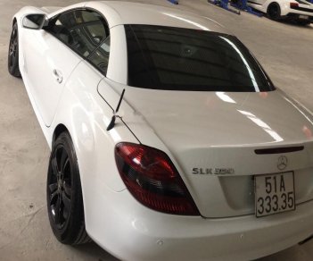 Mercedes-Benz SLK class SLK 350 2009 - Bán Mercedes SLK 350 đời 2009, màu trắng, xe nhập 