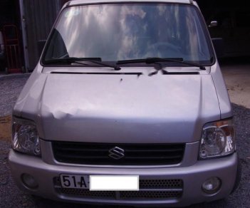 Suzuki Wagon R+ 2005 - Cần bán lại xe Suzuki Wagon R+ sản xuất 2005, màu bạc giá cạnh tranh