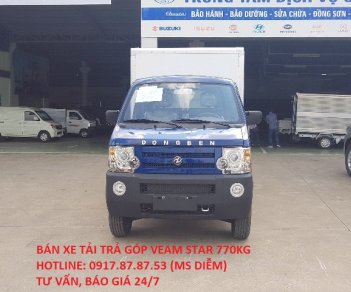 Xe tải 500kg 2018 - Bán trả góp xe tải Dongben 750kg, lãi suất thấp tại Kiên Giang