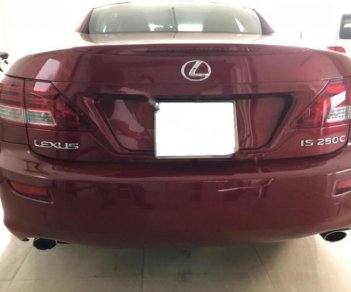 Lexus IS 250C 2010 - Cần bán gấp Lexus IS 250C đời 2010, màu đỏ, nhập khẩu chính chủ