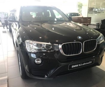 BMW X3 xDrive20i 2017 - Cần bán xe BMW X3 xDrive20i đời 2017, màu đen, xe nhập