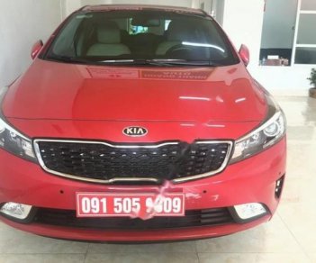 Kia Cerato   1.6 AT 2017 - Bán Kia Cerato 1.6 AT sản xuất năm 2017, màu đỏ, giá 625tr