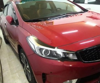 Kia Cerato   1.6 AT 2017 - Bán Kia Cerato 1.6 AT sản xuất năm 2017, màu đỏ, giá 625tr