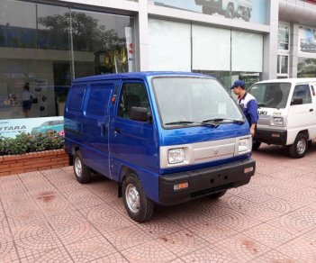 Suzuki Super Carry Van 2018 - Bán Suzuki Super Carry Van 2018, màu xanh, giá 290tr, tặng 100% lệ phí trước bạ, 1 thùng bia. LH 0911.935.188