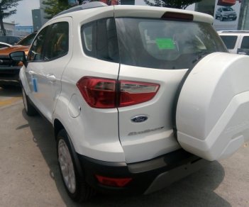 Ford EcoSport 1.5L Trend 2018 - Bán xe Ford EcoSport 1.5L số tự động sản xuất 2018, màu trắng, nhập khẩu 3 cục