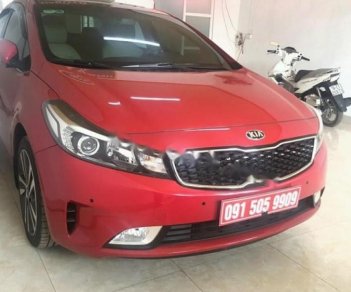 Kia Cerato   1.6 AT 2017 - Bán Kia Cerato 1.6 AT sản xuất năm 2017, màu đỏ, giá 625tr