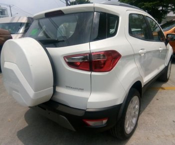 Ford EcoSport 1.5L Trend 2018 - Bán xe Ford EcoSport 1.5L số tự động sản xuất 2018, màu trắng, nhập khẩu 3 cục