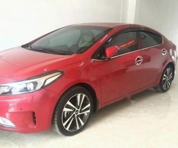 Kia Cerato   1.6 AT 2017 - Bán Kia Cerato 1.6 AT sản xuất năm 2017, màu đỏ, giá 625tr