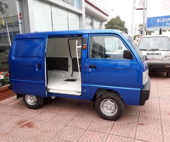 Suzuki Super Carry Van 2018 - Bán Suzuki Super Carry Van 2018, màu xanh, giá 290tr, tặng 100% lệ phí trước bạ, 1 thùng bia. LH 0911.935.188