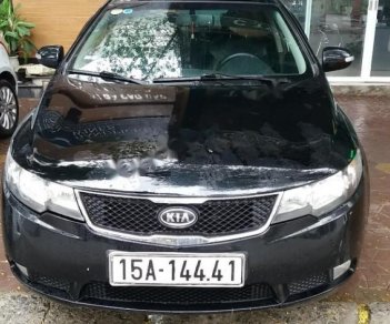 Kia Forte SLi 1.6 AT 2010 - Bán Kia Forte SLI 2010, màu đen, xe nhập chính chủ